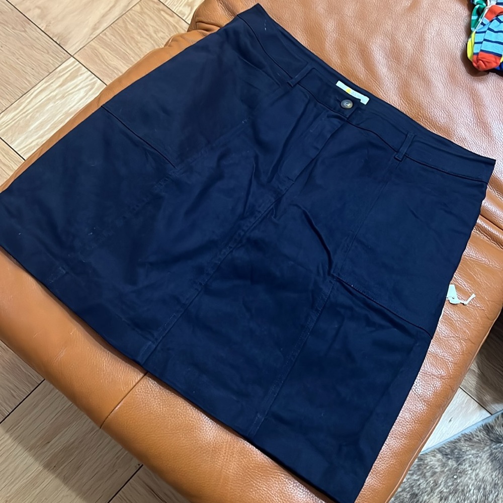 Boden Skirt Ecru Color . Sz 14L - Picture 4 of 5